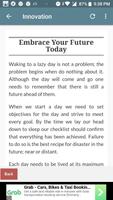 Daily Motivation Innovation poster