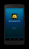 Lighting Speed VPN - Unlimited Proxy Security App Affiche