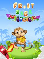 Fruit Pop Saga - Sweet Fruit Candy Puzzle Game poster