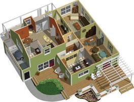 3D Home Design اسکرین شاٹ 1