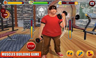 Fat Boy Gym Fitness Games screenshot 2