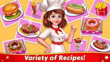 Crazy Chef Food Cooking Game تصوير الشاشة 1