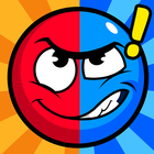 Red and Blue: Twin Color Ball icon