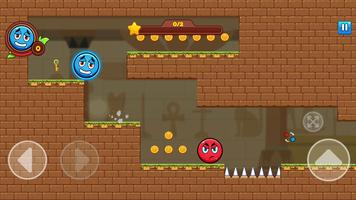 Red and Blue: Twin Color Ball screenshot 1