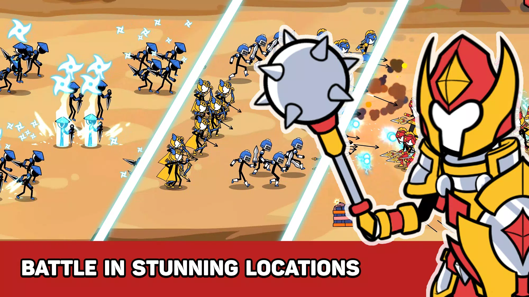 Stick Battle: War of Legions MOD coins/gems 2.6.6 APK download free for  android