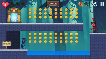 Stick Red Blue: Mystery Quest ảnh chụp màn hình 2