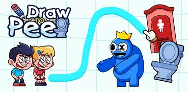 Draw Toilet Rush - Path to Pee