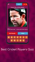 World Cricket Players Quiz پوسٹر