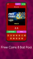 Coins 8 Ball Pool poster