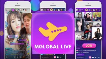 MGlobal Live App Guide الملصق