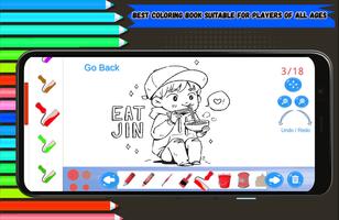 K-pop Coloring game bts imagem de tela 2