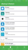 zBackup & Restore اسکرین شاٹ 2