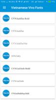 برنامه‌نما Vietnamese Vivo Fonts عکس از صفحه