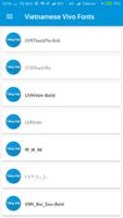 برنامه‌نما Vietnamese Vivo Fonts عکس از صفحه