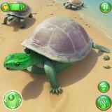 Wild Turtle Family Sim 3D