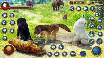 Virtual Wild Wolf Family Sim screenshot 1