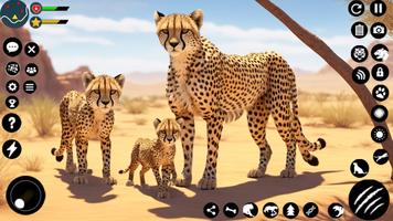 Wild Cheetah Family Simulator screenshot 1