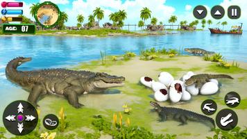 Angry Alligator Attack Sim 3D screenshot 3