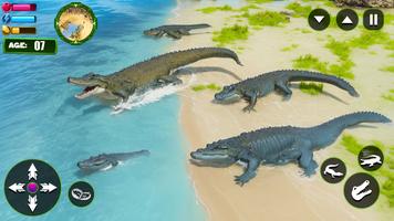 Angry Alligator Attack Sim 3D screenshot 1