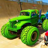 Absturz eines Monstertrucks