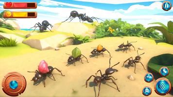 Forest Wild Ant Legion Sim 3D capture d'écran 2
