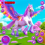 My Unicorn Flying Horse Care ícone