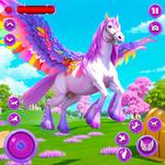My Unicorn Flying Horse Care icon