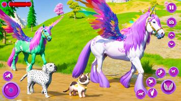 My Unicorn Flying Horse Care poster