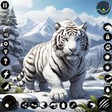 Arctic White Tiger Family Sim icon