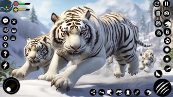 Arctic White Tiger Family Sim poster