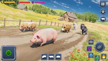 Angry Boar Pig Simulator poster