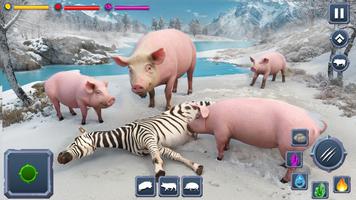 Angry Boar Pig Simulator screenshot 2