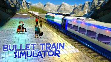 Simulateur de train à grande vitesse Affiche