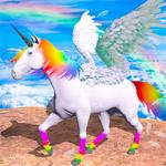 Flying Horse Unicorn Simulator icon