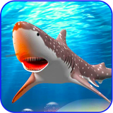 shark simulator 2019: angry shark 2019 icône