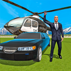 Président russe limo & heli icône