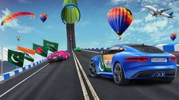 Ramp Car Game: Stunts Racing Affiche