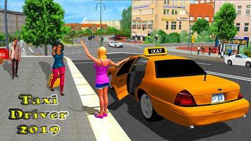 New York City Taxi Driver: Taxi Games 2020 ảnh chụp màn hình 1