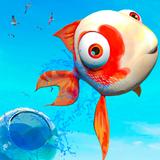 Flying Piranha Fish Escape