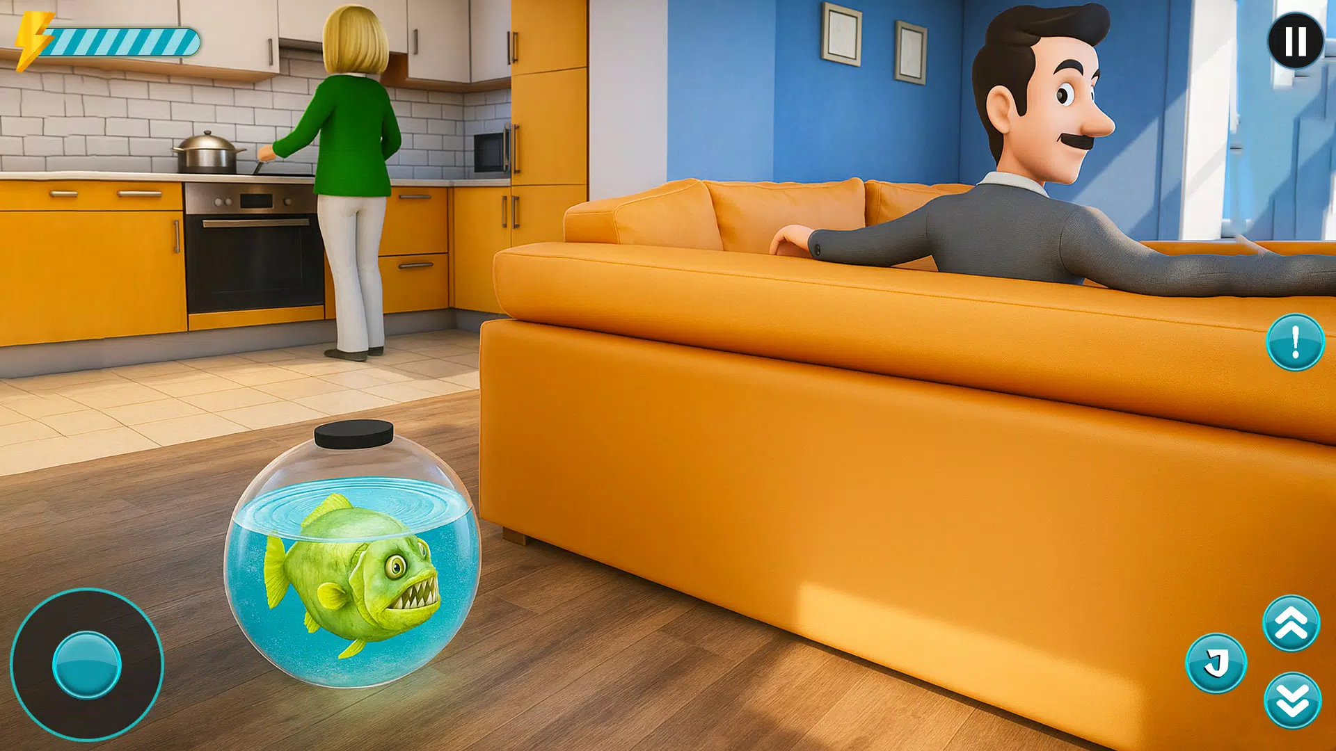 Piranha Aquarium Fish Escape