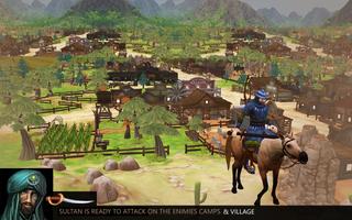 Sultan Battle Horse Fighting Plakat