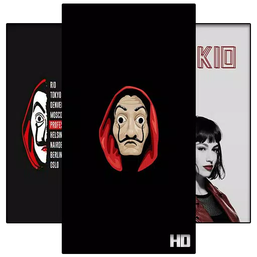 Wallpapers LA CASA DE PAPEL - MONEY HEIST HD 4K APK do pobrania na Androida