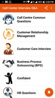 Call center interview question poster