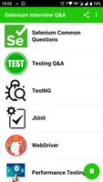 selenium interview questions poster