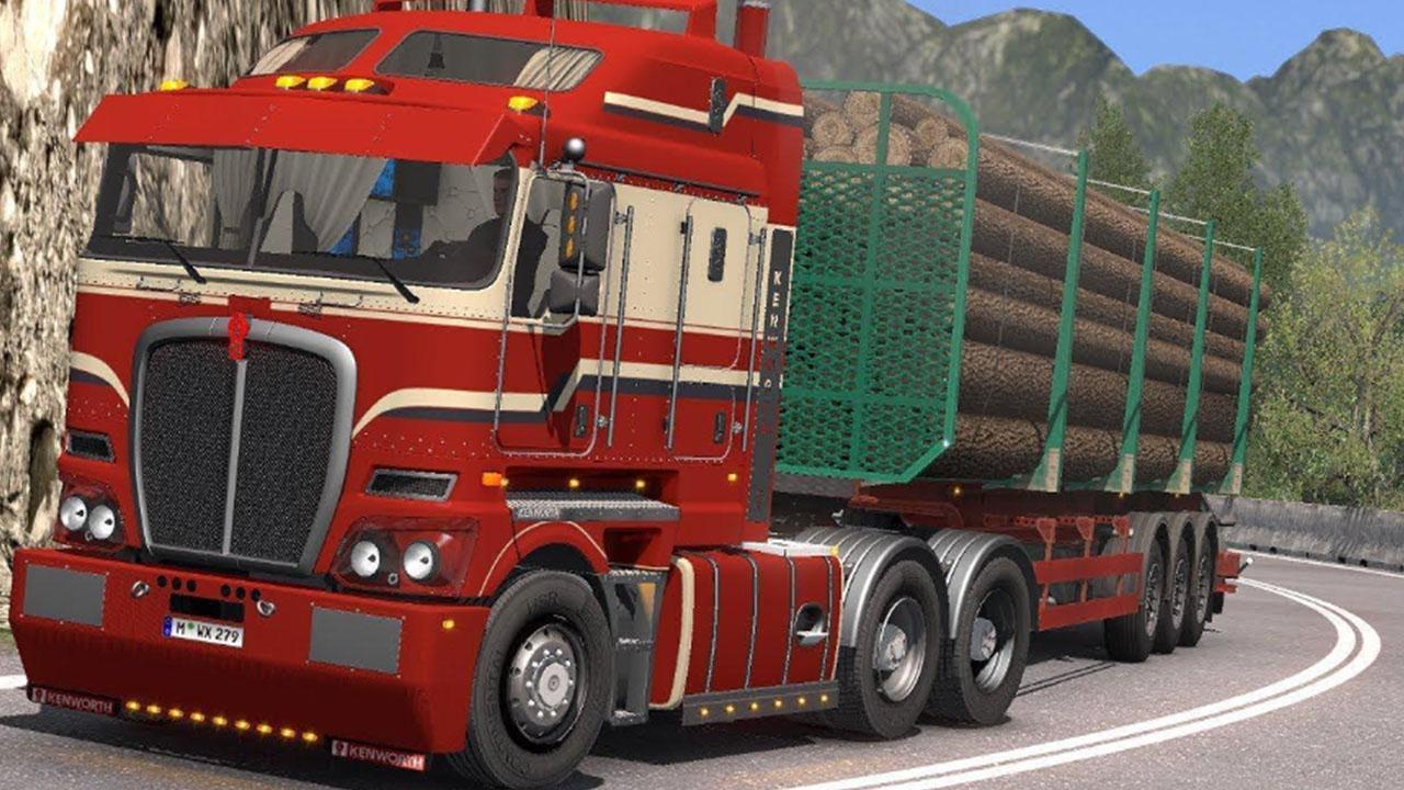 Приложения для грузовика. Kenworth k200 v1.0. Грузовик етс 2 Kenworth. Kenworth 200 ETS 2 1.38. Kenworth k-124.