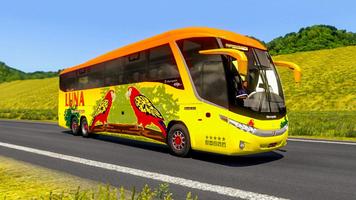 Euro Bus Driving Real Similato syot layar 2