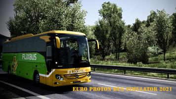 Euro Proton Bus simulator 2021 Plakat