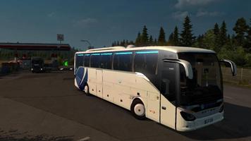 Euro Real Driving Bus Simulator NEW imagem de tela 1