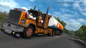 American Truck Real Driving постер