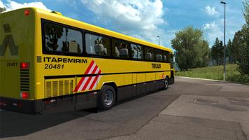 Big real Bus Simulator plakat